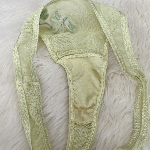 Y2K Victoria’s Secret Mesh Dragonfly Thong - Picture 5 of 5